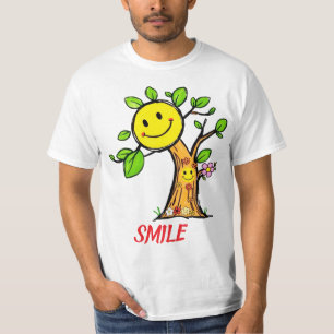T-shirt Vibes positives "Smile Tree"