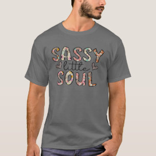 T-shirt Vibes positives vintage Sassy Little Soul Inspirat