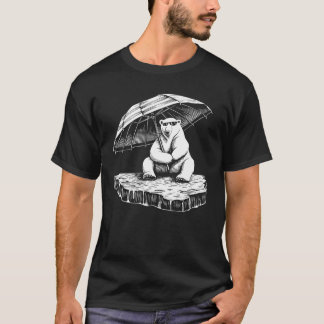 T-shirt Vibes Relaxantes d'un Ours Polaire