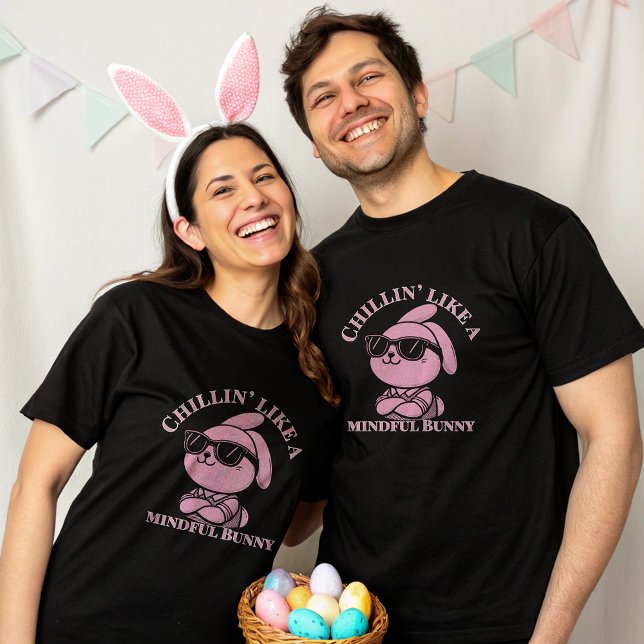 T-shirt Vibes Relaxées Bunny en mode réfrigération Tee (Créateur téléchargé)