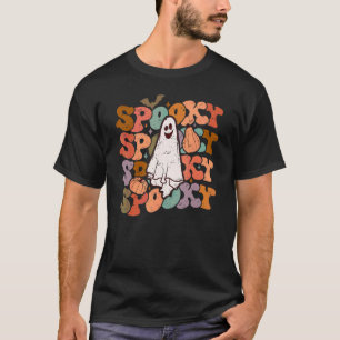 T-shirt Vibes Rétro Groovy Boho Fantomatiques Fantôme Marg