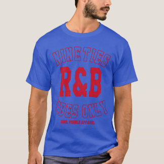 T-shirt Vibes RnB 90S uniquement Varsity Musique Nineties
