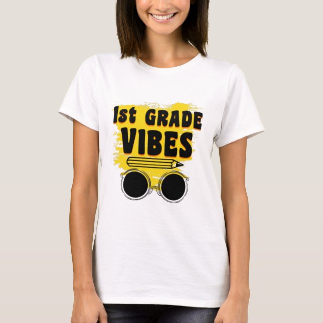 T-shirt Vibes Shirt First Day (Devant)