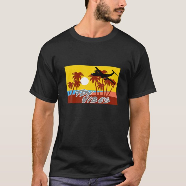 T-shirt Vibes TDY C-141 Starlifter (Devant)