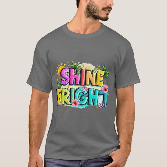 T-shirt Vibes tropicales (Devant)