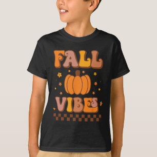 T-shirt Vibes Vintage Super Automne Saison Retro Thanksgiv
