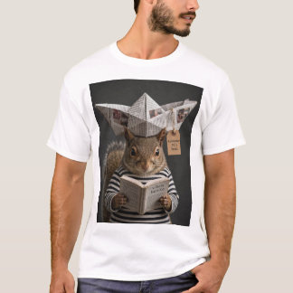 T-Shirt Vibra Bonito Écureuil – Cadeau de Lecture