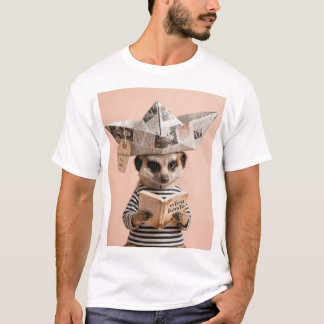 T-Shirt Vibra Bonito Suricate – Cadeau de Lecture