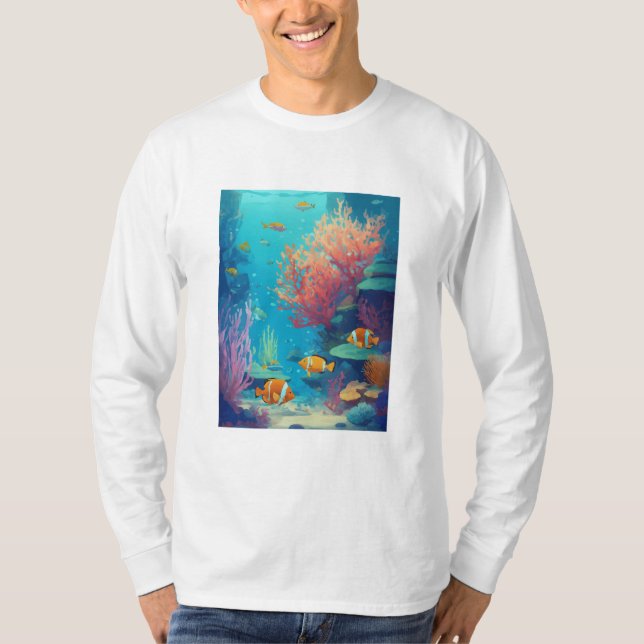 T-shirt Vibrant Coral Reef (Devant)