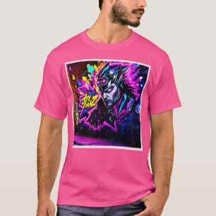 T-shirt Vibrant Street Art