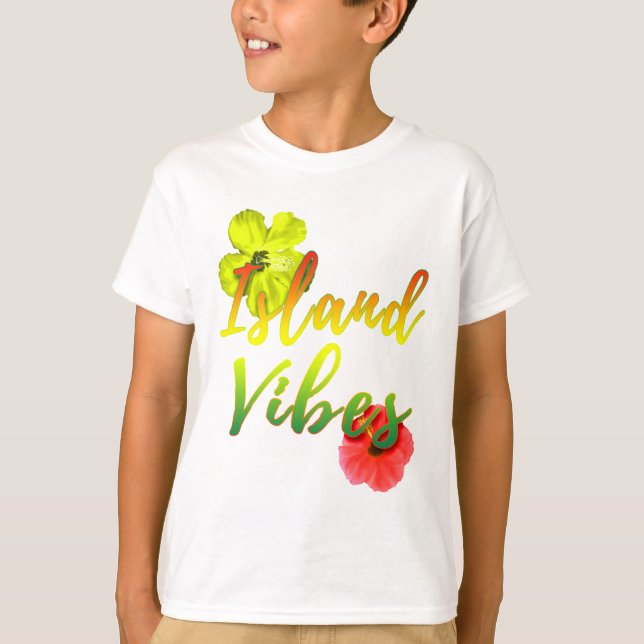 T-shirt Vibraphone d'île (Devant)