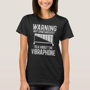 T-shirt Vibraphone Music Instrument Player Débutant Leçon