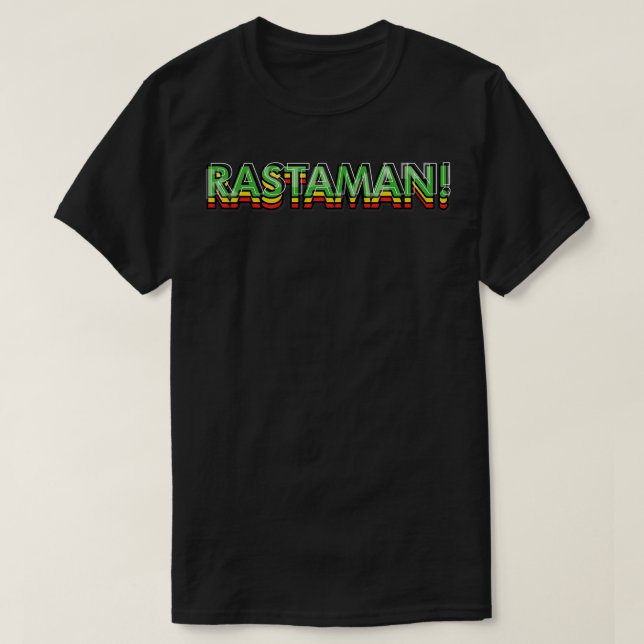 T-shirt Vibration de Rastaman (Design devant)