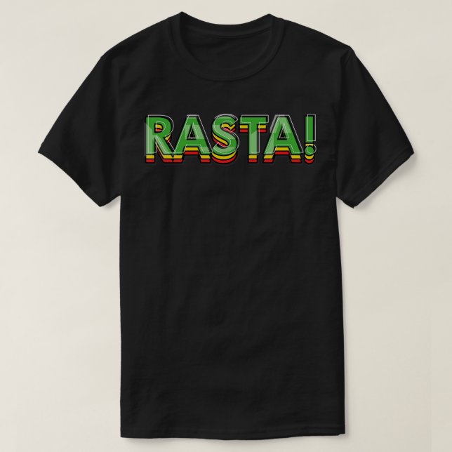 T-shirt Vibration Rastaman 1 (Design devant)