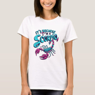 T-shirt Vibrations astrologiques du Scorpion Signe du zodi