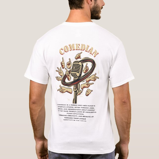 T-shirt Vibrations Comiques (Dos)
