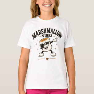 T-shirt Vibrations de guimauve