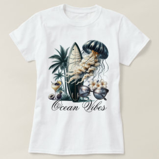T-shirt Vibrations de l'océan