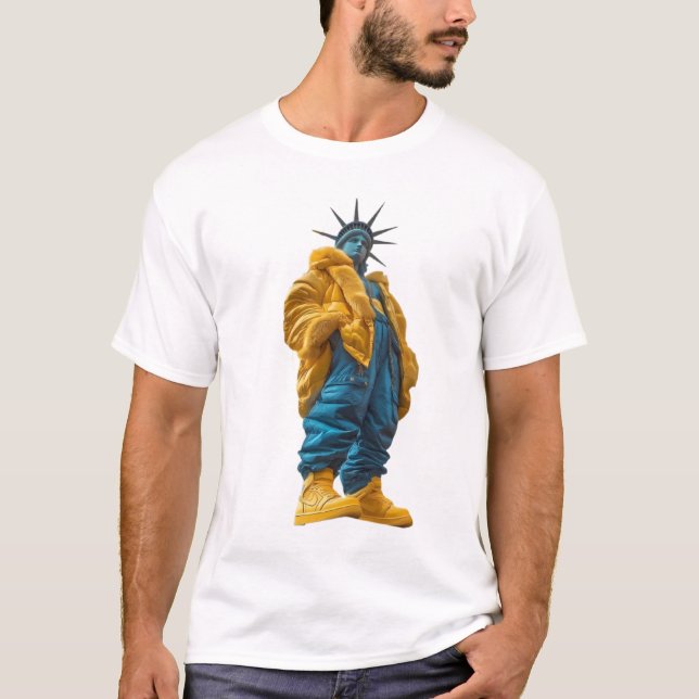 T-shirt Vibrations de New York (Devant)