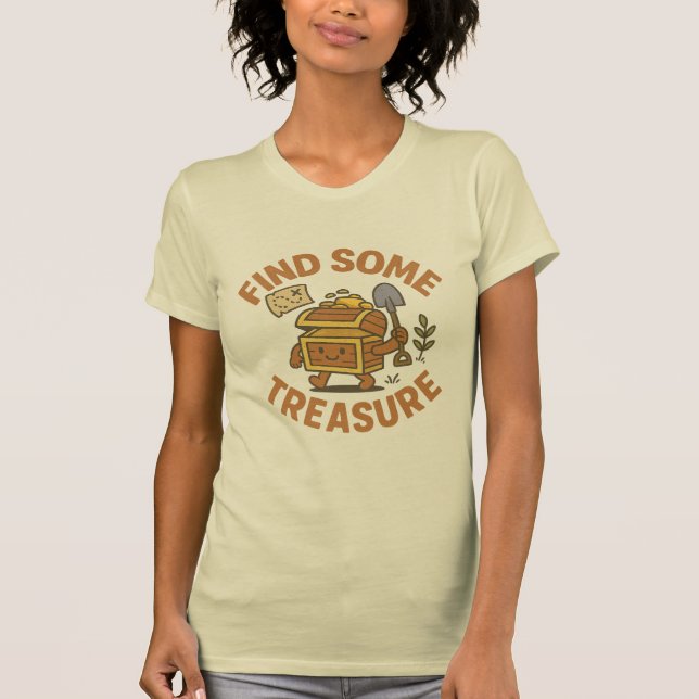 T-shirt “Vibrations de trésor” (Devant)