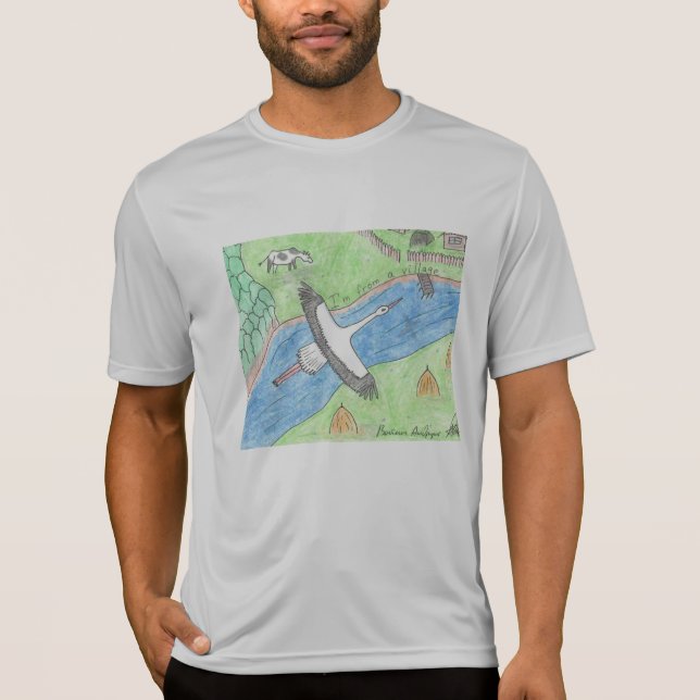 T-shirt Vibrations de village (Devant)