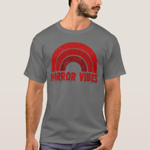 T-shirt Vibrations d'Horreur Arc-en-ciel Rouge Sang ami d'