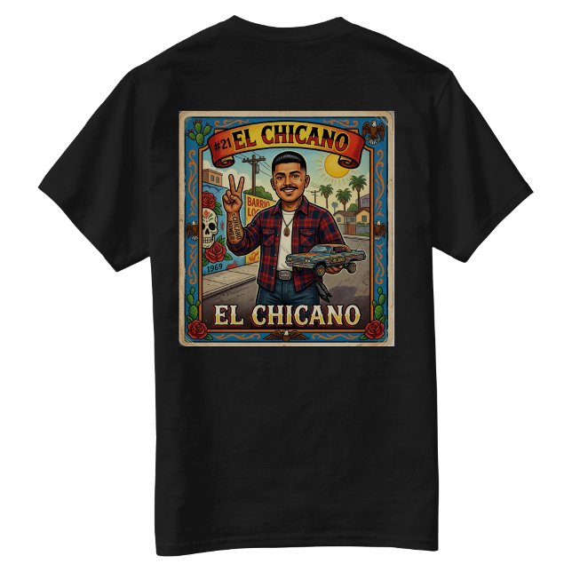 T-shirt Vibrations El Chicano (El Chicano vibes T-Shirt)