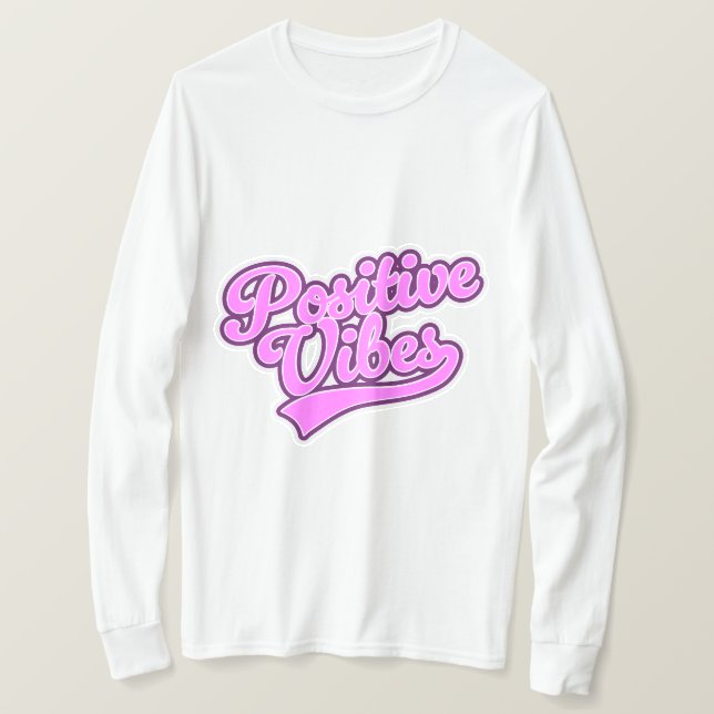 T-shirt Vibrations Positives (Design devant)