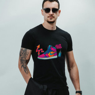T-shirt Vibrations Urbaines Ludiques – Art de Chaussures d