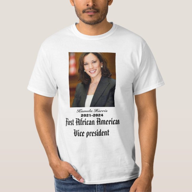 T-SHIRT VICE-PRÉSIDENT KAMALA HARRIS (Devant)
