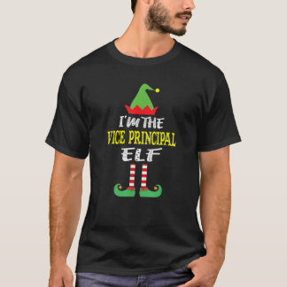 T-shirt Vice-principal Elf Matching Family Group Noël