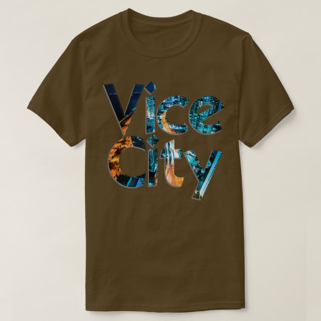T-shirt Vice-Ville (Design devant)