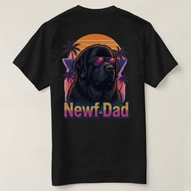 T-shirt ViceNewfDad (Design dos)
