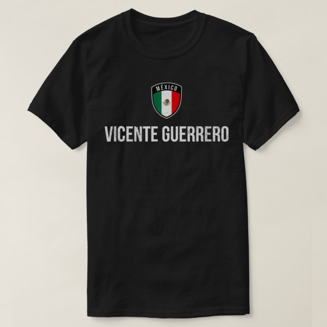 T-shirt Vicente Guerrero Pride Racines Tlacala (Design devant)