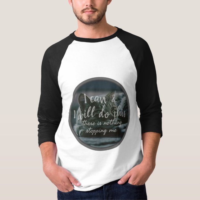 T-shirt vices positives citations pour auto-amélioration (Devant)