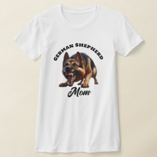 T-shirt Vicious German Shepherd Maman