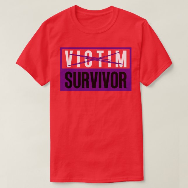 T-shirt Victime du survivant 24 (Design devant)