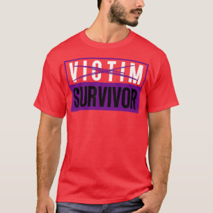 T-shirt Victime du survivant 24