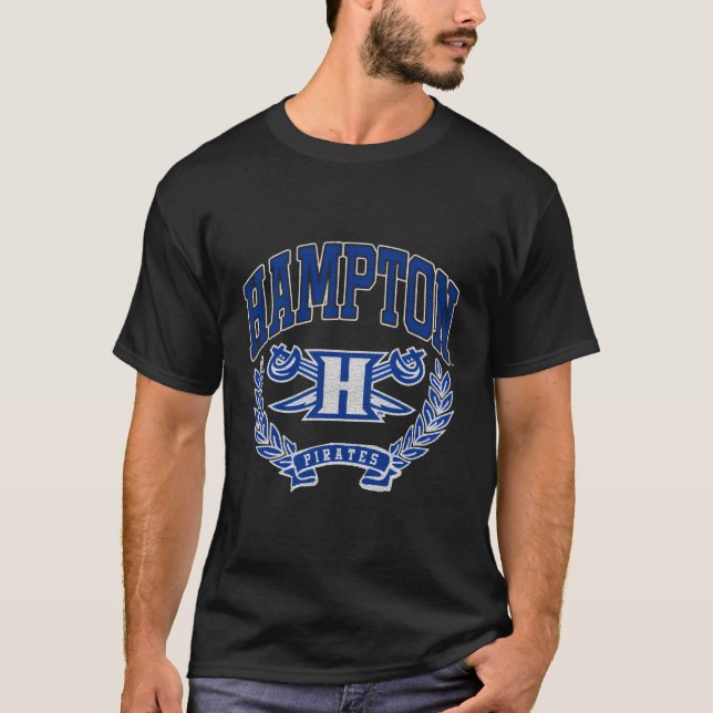 T-shirt Victoire de Hampton Pirates (Devant)