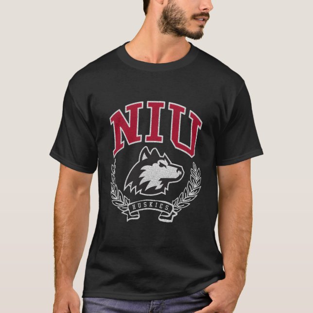 T-shirt Victoire du nord de l'Illinois Huskies (Devant)