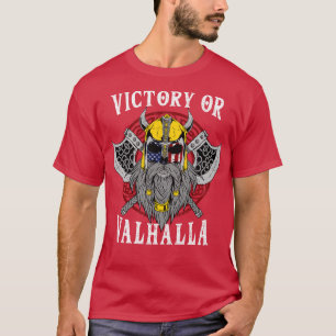 T-shirt Victoire ou Valhalla Viking 9