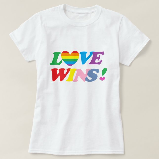T-shirt Victoires d'amour (Design devant)