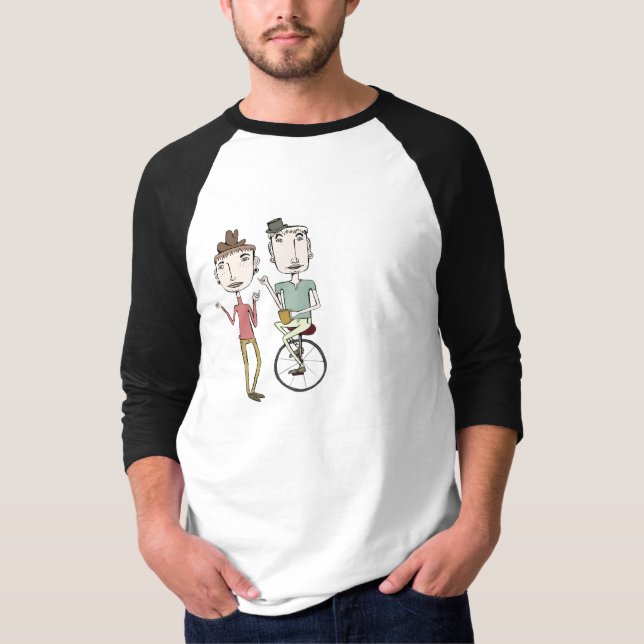T-shirt Victor et Sykes (Devant)