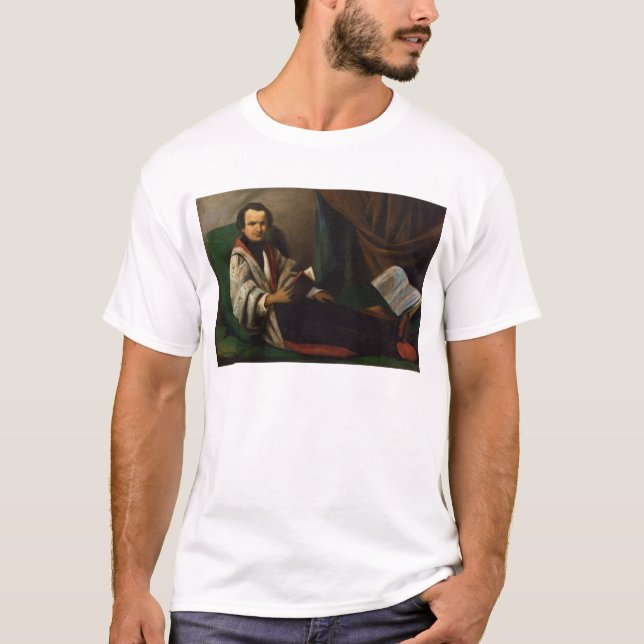 T-shirt Victor Hugo sur son divan, c.1830-40 (Devant)
