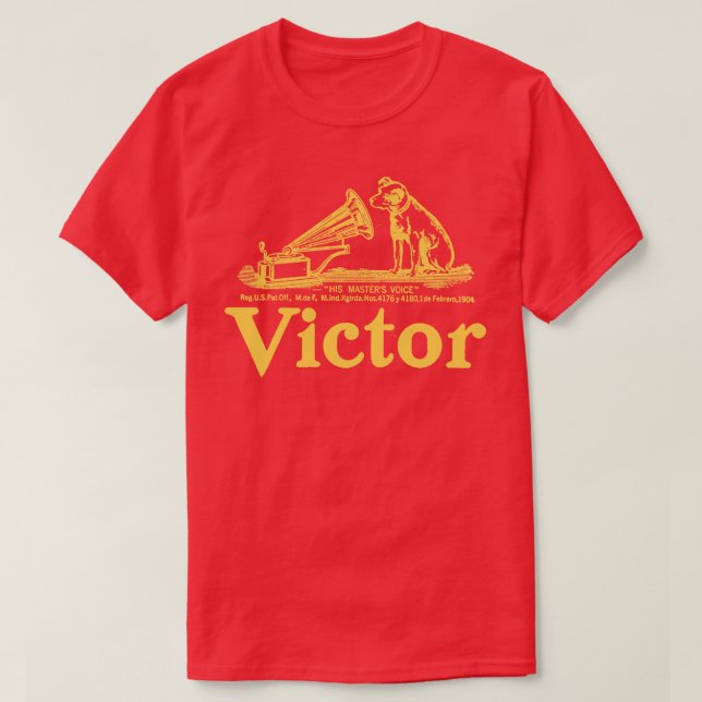 T-shirt Victor Records (Design devant)