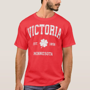 T-shirt Victoria Minnesota Vintage Shamrock Sports
