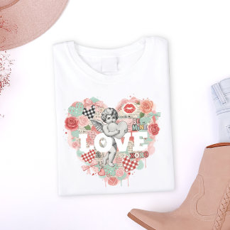 T-shirt Victorian Coquette Cherub Angel Aesthetic Heart