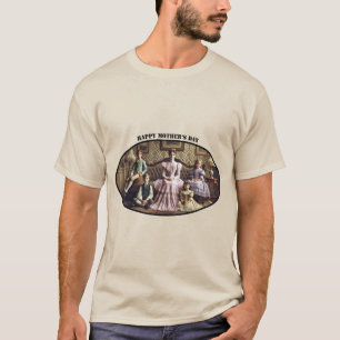 T-shirt Victorian Happy Mother's Day Femme & Children URM