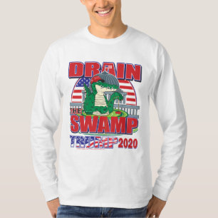 T-shirt Vidanger le marais Trump 2020