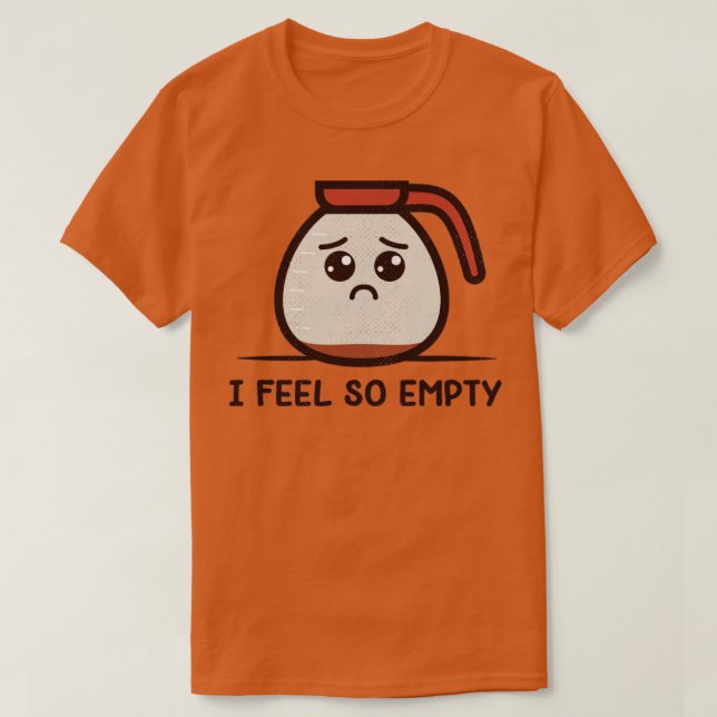 T-shirt Vide à l'intérieur (Design devant)